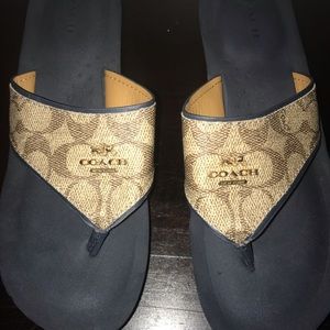 Coach Wedge Sandals